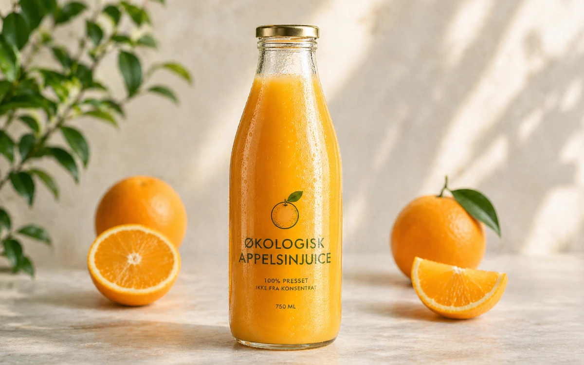 Økologisk appelsinjuice